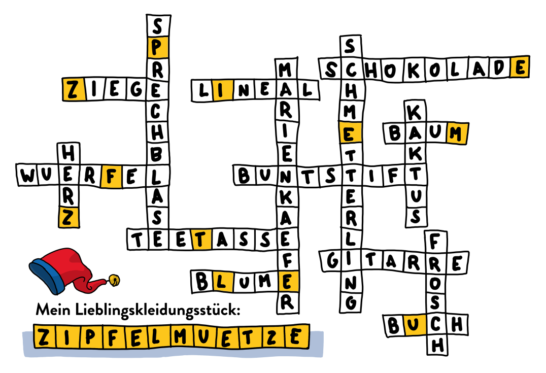 Kreuzworträtsel - Kinderfreunde