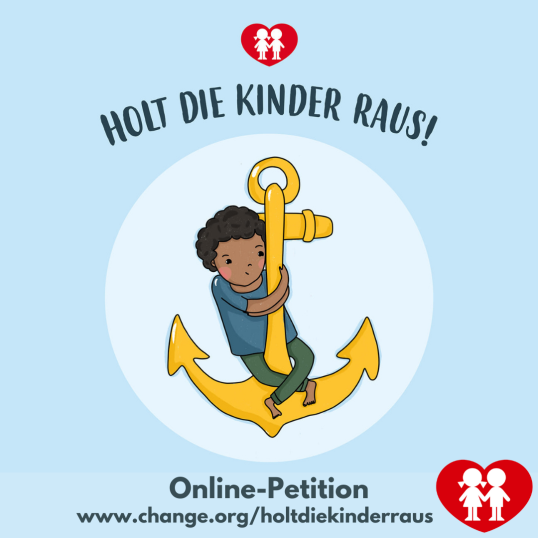 Sujet Holt die Kinder raus: Rettungsanker mit Kind