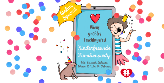 Faschingsparty der Kinderfreunde Wien