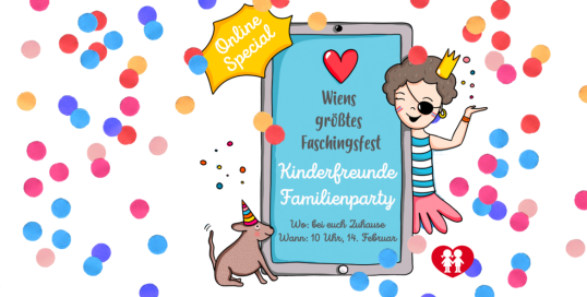 Faschingsparty der Kinderfreunde Wien 