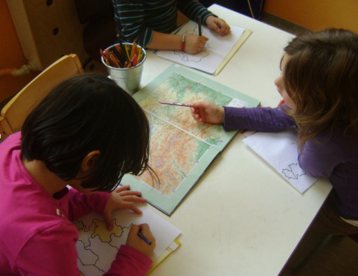Kinder beim Lernen