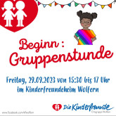 29.09.2023 - Beginn: Gruppenstunde