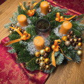 Adventkranzbinden für Kinder