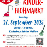 27.09.2025 - Kinder-Flohmarkt