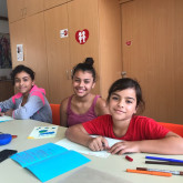 Vielfalt und Respekt schaffen Freunde! Die Junior-Kreativ-Werkstatt verband einmal mehr Kinder aus unterschiedlichen Kulturen.