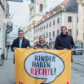 SPÖ OÖ, Kinderfreunde OÖ und der GVV OÖ machen Kinderrechte sichtbar!