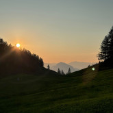 Eine Nacht auf der Alm