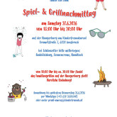 Einladung zum Spiel- und Grillnachmittag