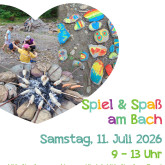 Spiel und Spaß am Bach