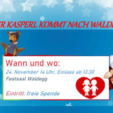 Adventfeier der Kinderfreunde Waldegg - Besuch vom Kasperl