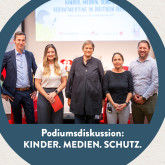 Podiumsdiskussion:  Kinder. Medien. Schutz: Verantwortung in digitalen Zeiten