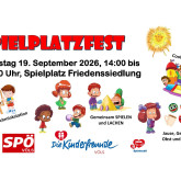 Spielplatzfest in Völs am 19.09.2026