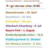 Vorschau 2025 🎉