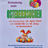 Toller Besuch beim Ostereiersuchen der Kinderfreunde Kreuttal