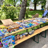 Kinder-Sachen-Flohmarkt bei den Kinderfreunden Spallerhof/Neue Welt
