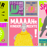 Kinderrechte-Schilder