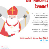 Der Nikolaus kommt zu dir!