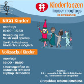 Kindertanzen für Kindergarten- und Volksschulkinder