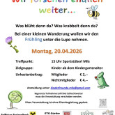 Wir forschen weiter